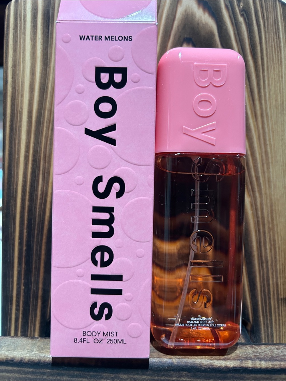 Boy Smells Water Melons Body Mist — Pink